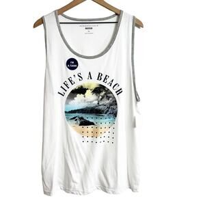 Aeropostale XL Men Tank Life’s A Beach Brand New